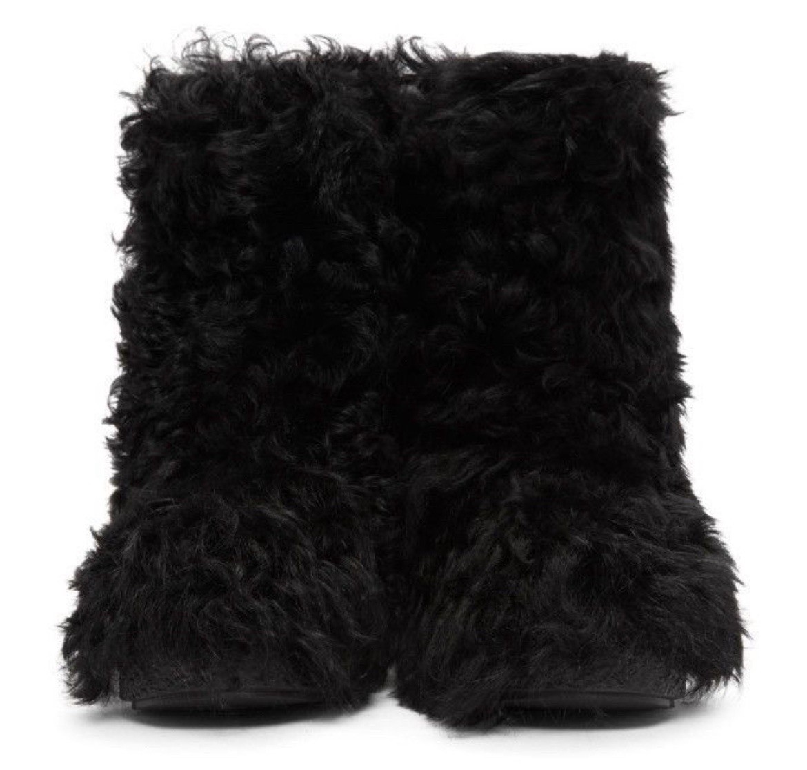 SAINT LAURENT SHEARLING FUR BOOT - photo 2