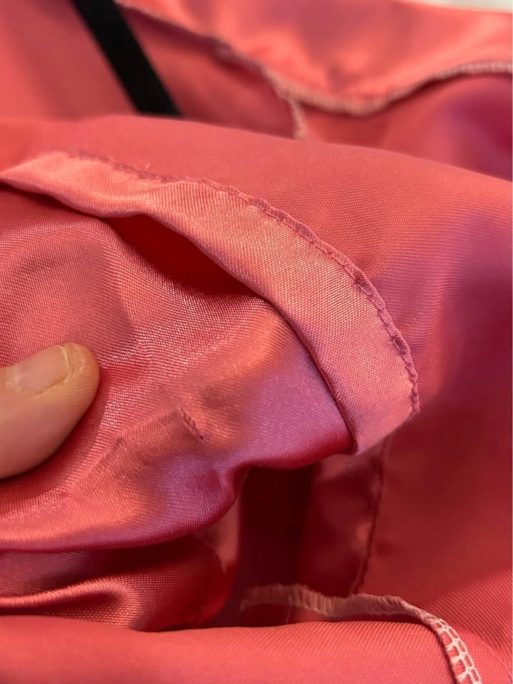 Vintage pink robe with floral embroidery - photo 4
