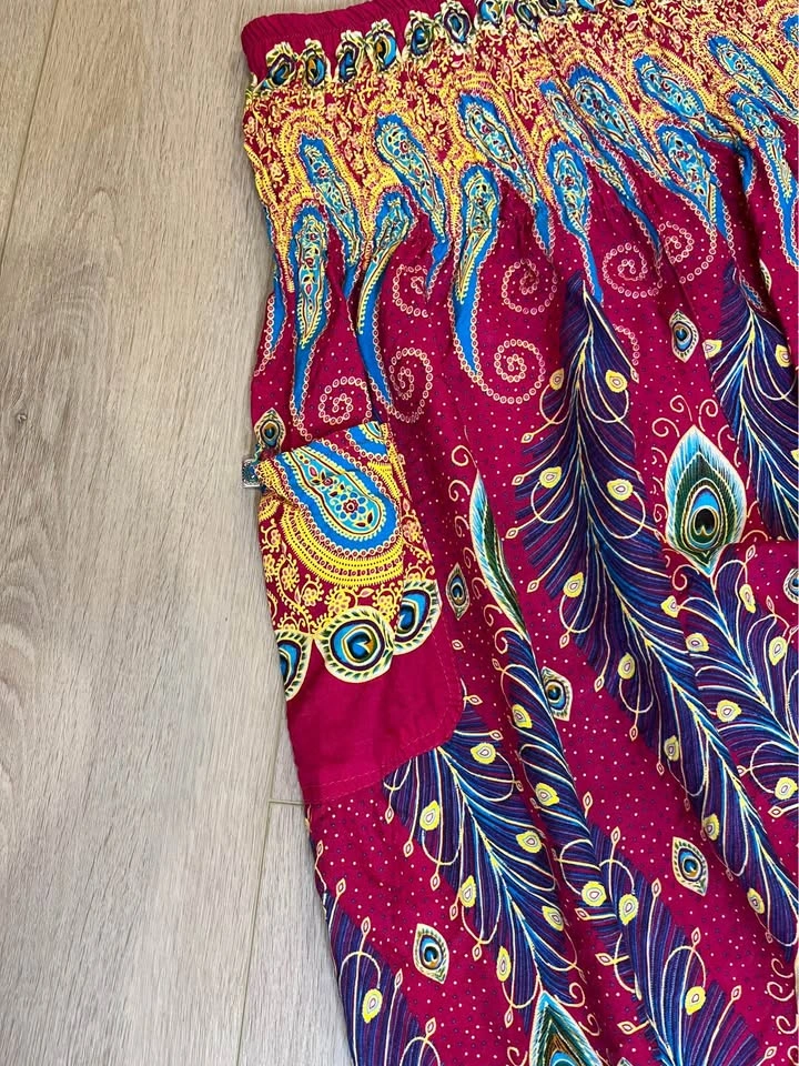 HAREM Bohemian Paisley Parachute Pants - photo 3
