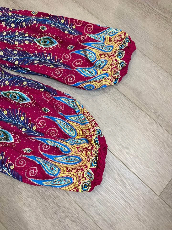 HAREM Bohemian Paisley Parachute Pants - photo 4