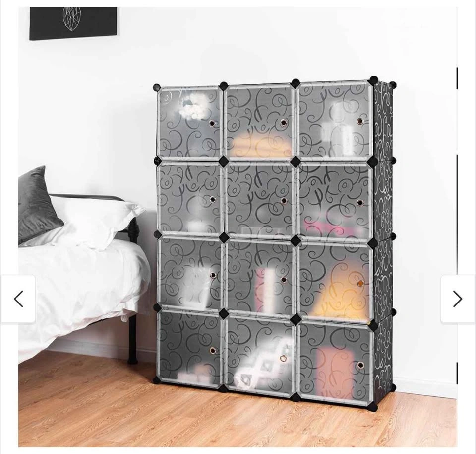 12-Cube Portable Closet Storage Cabinet - photo 4