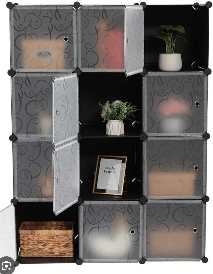 12-Cube Portable Closet Storage Cabinet - photo 5