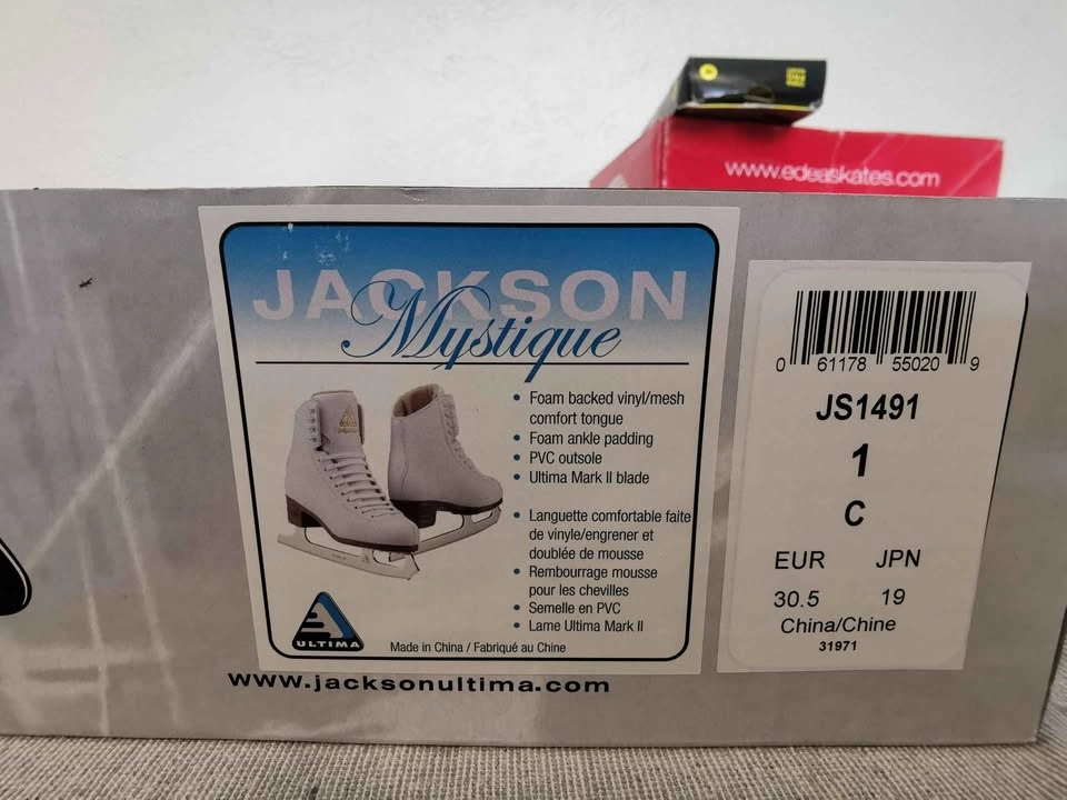 Jackson Mystique Figure Skates - Learn to Skate Size 1 - photo 4