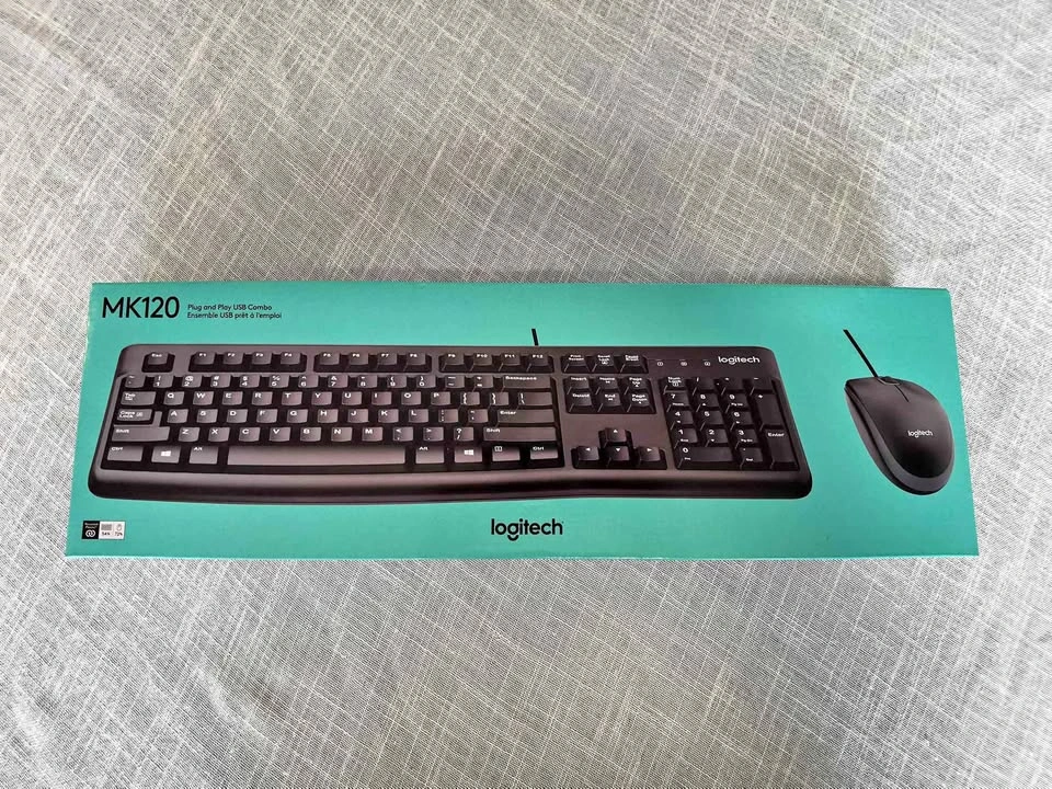 Logitech MK120 Wired Keyboard and Mouse Combo