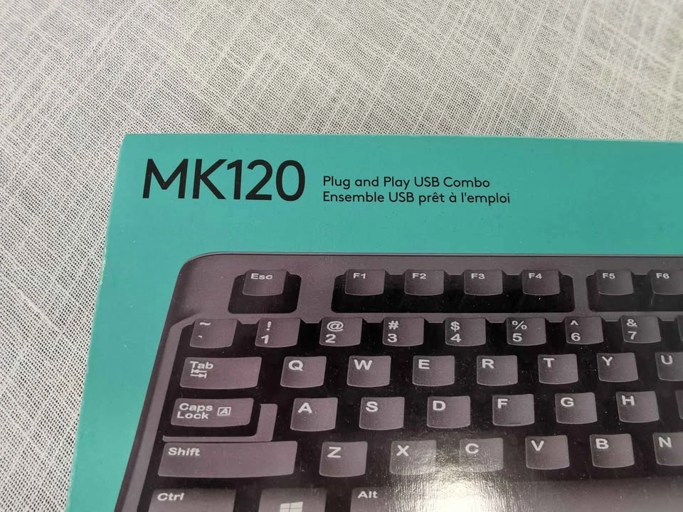 Logitech MK120 Wired Keyboard and Mouse Combo - photo 2