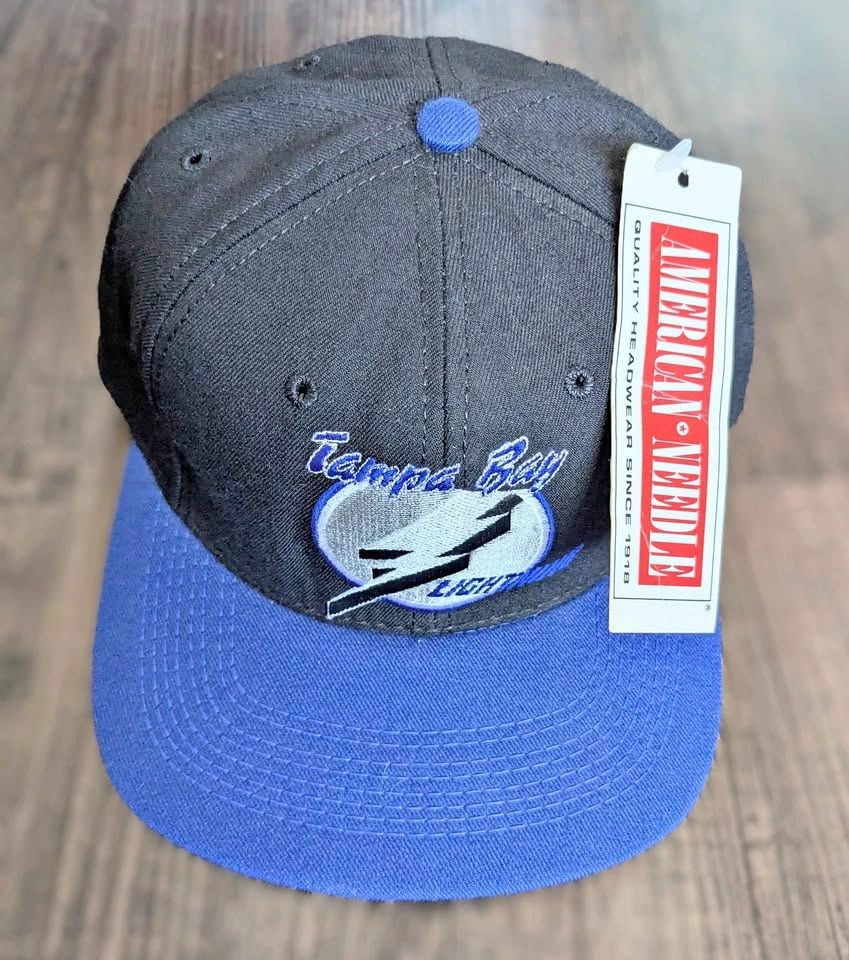 Vintage TAGS NHL Tampa Bay Lightning Hat – Deadstock CCM America