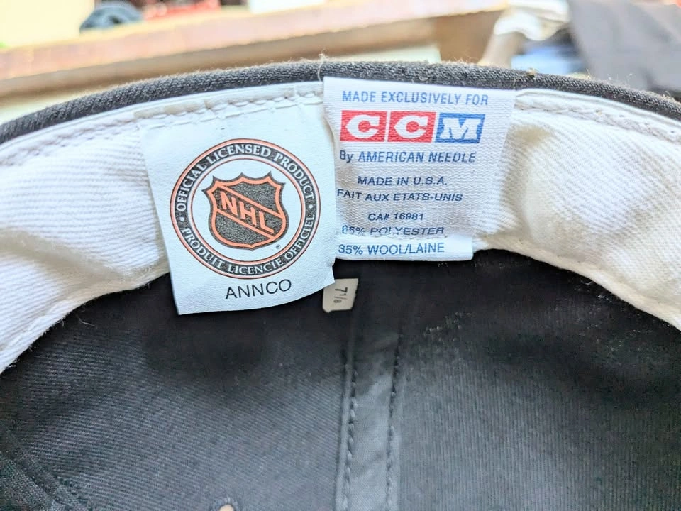 Vintage TAGS NHL Tampa Bay Lightning Hat – Deadstock CCM America - photo 3