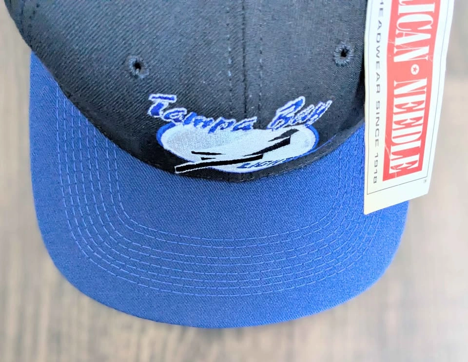 Vintage TAGS NHL Tampa Bay Lightning Hat – Deadstock CCM America - photo 4