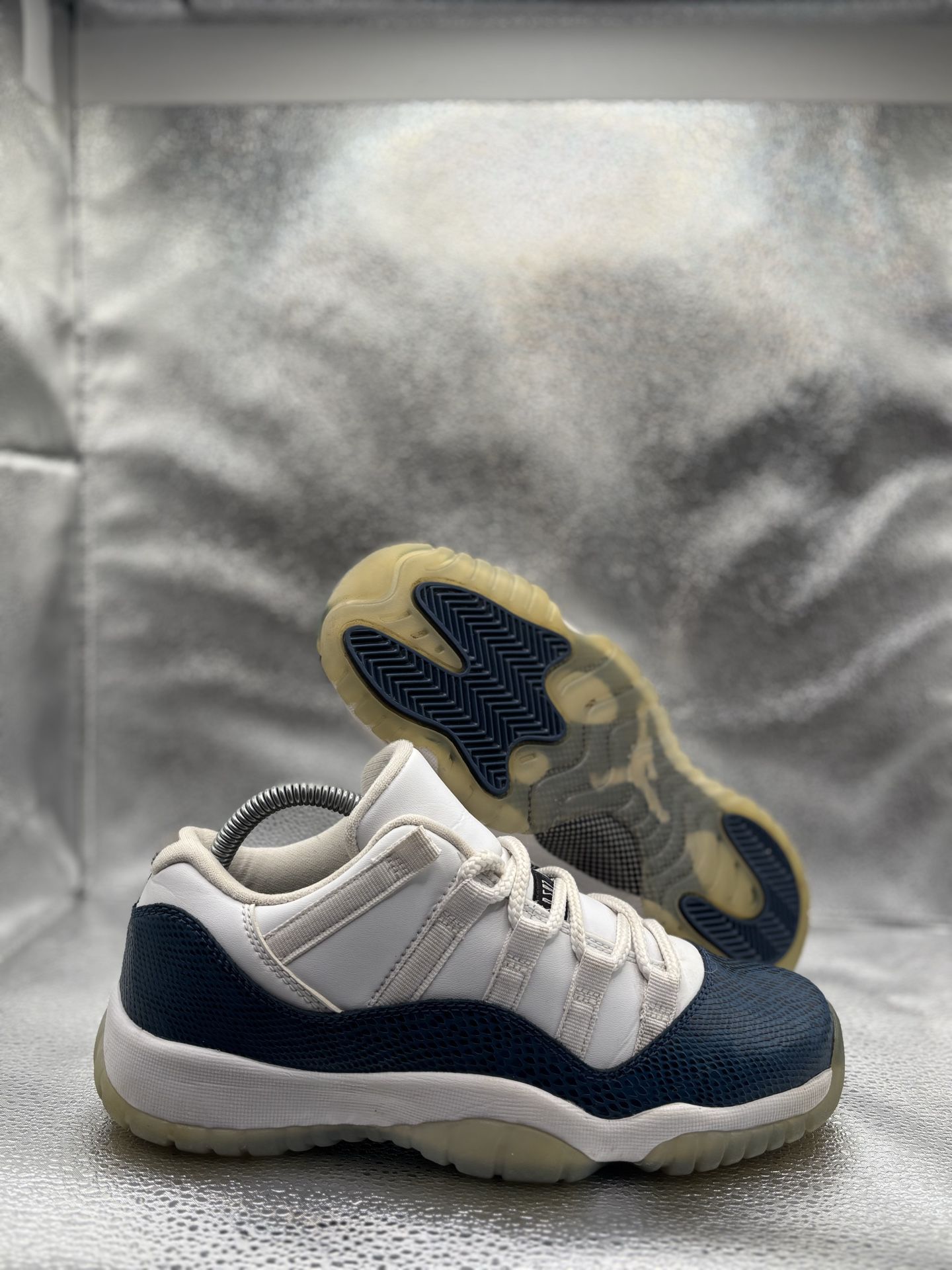 Air Jordan 11 Low Snake Navy GS