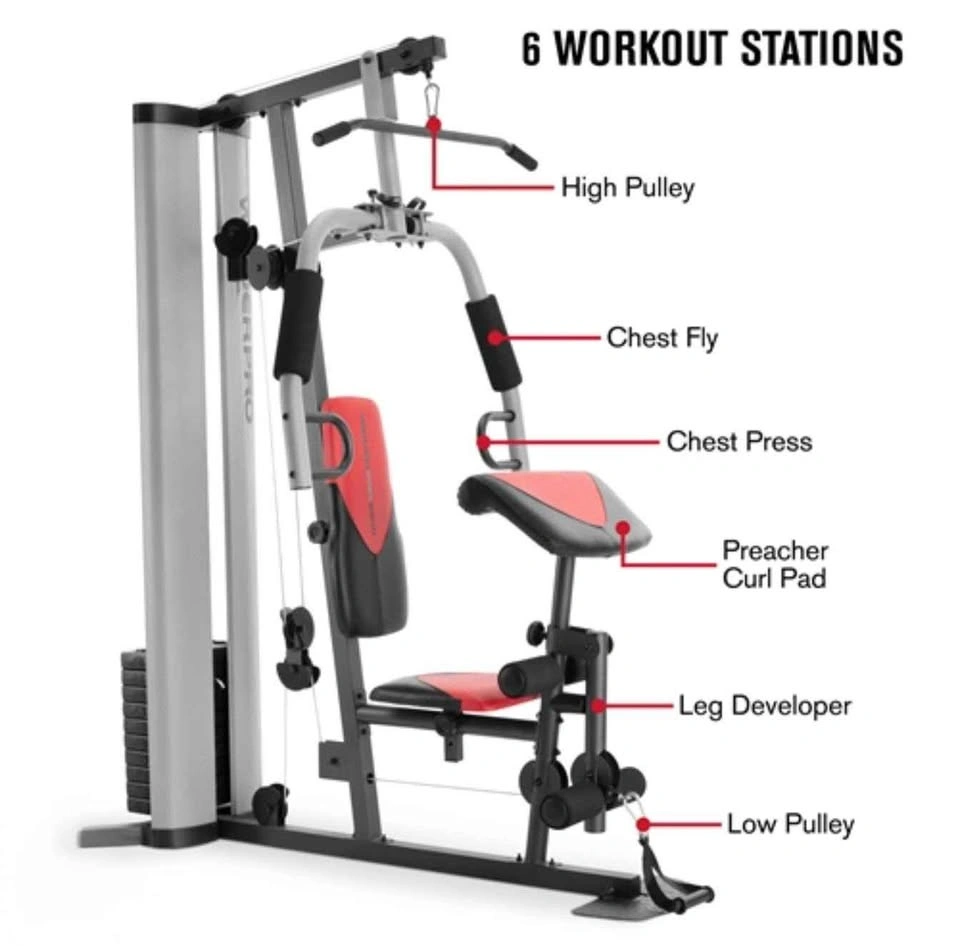 Weider Pro 6900 Home Gym System - photo 5