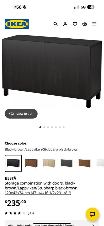 Ikea Cabinets/Buffet