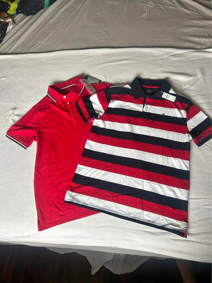 Tommy Hilfiger Polo Shirts new with tags XL (16-18) 2 pack