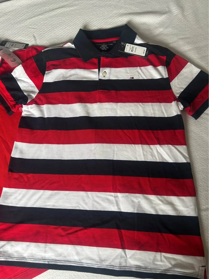 Tommy Hilfiger Polo Shirts new with tags XL (16-18) 2 pack - photo 2