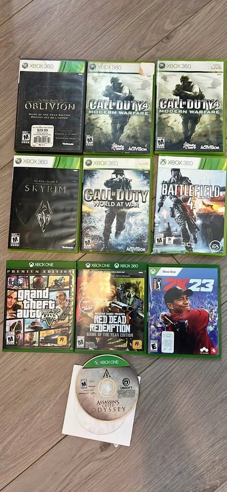 Xbox 360 & Xbox One Game Lot