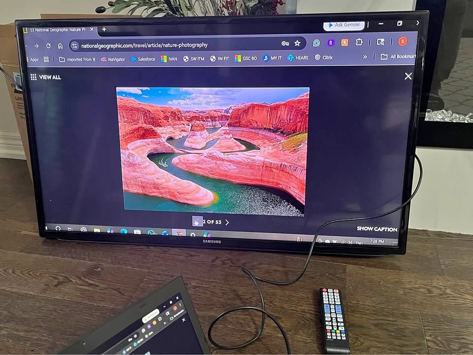 Samsung 40” TV