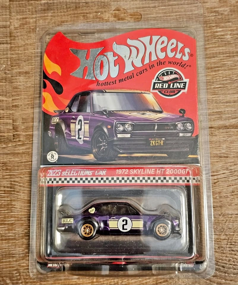 Hot Wheels RLC 1972 Nissan Skyline H/T 2000GT-R (sELECTIONs)