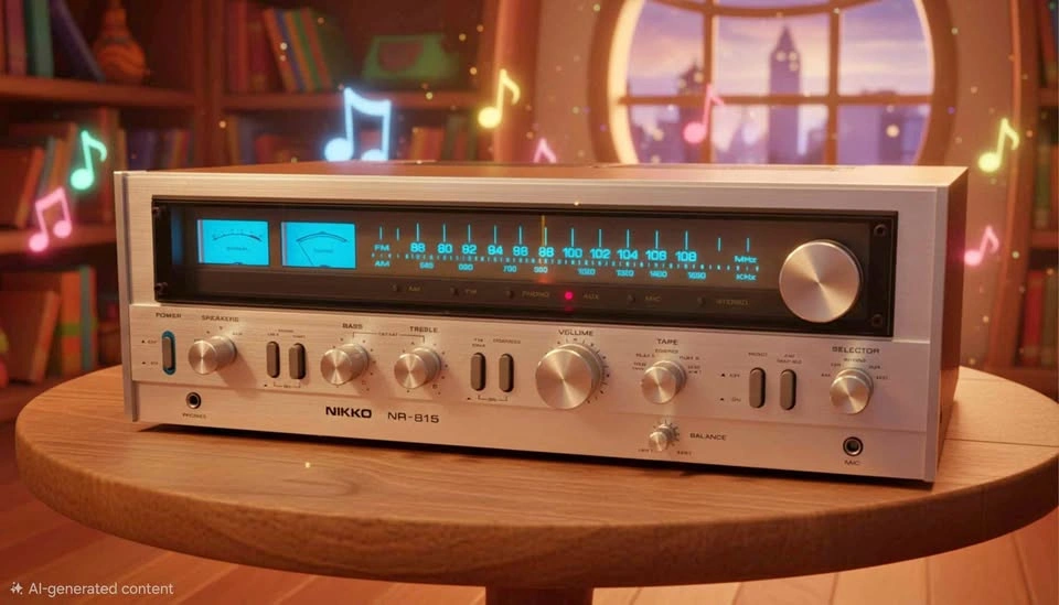 NIKKO NR-815 Vintage Stereo Receiver