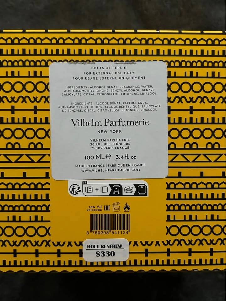 Vilhelm Parfumerie - Poets of Berlin 100ml EDP - photo 4