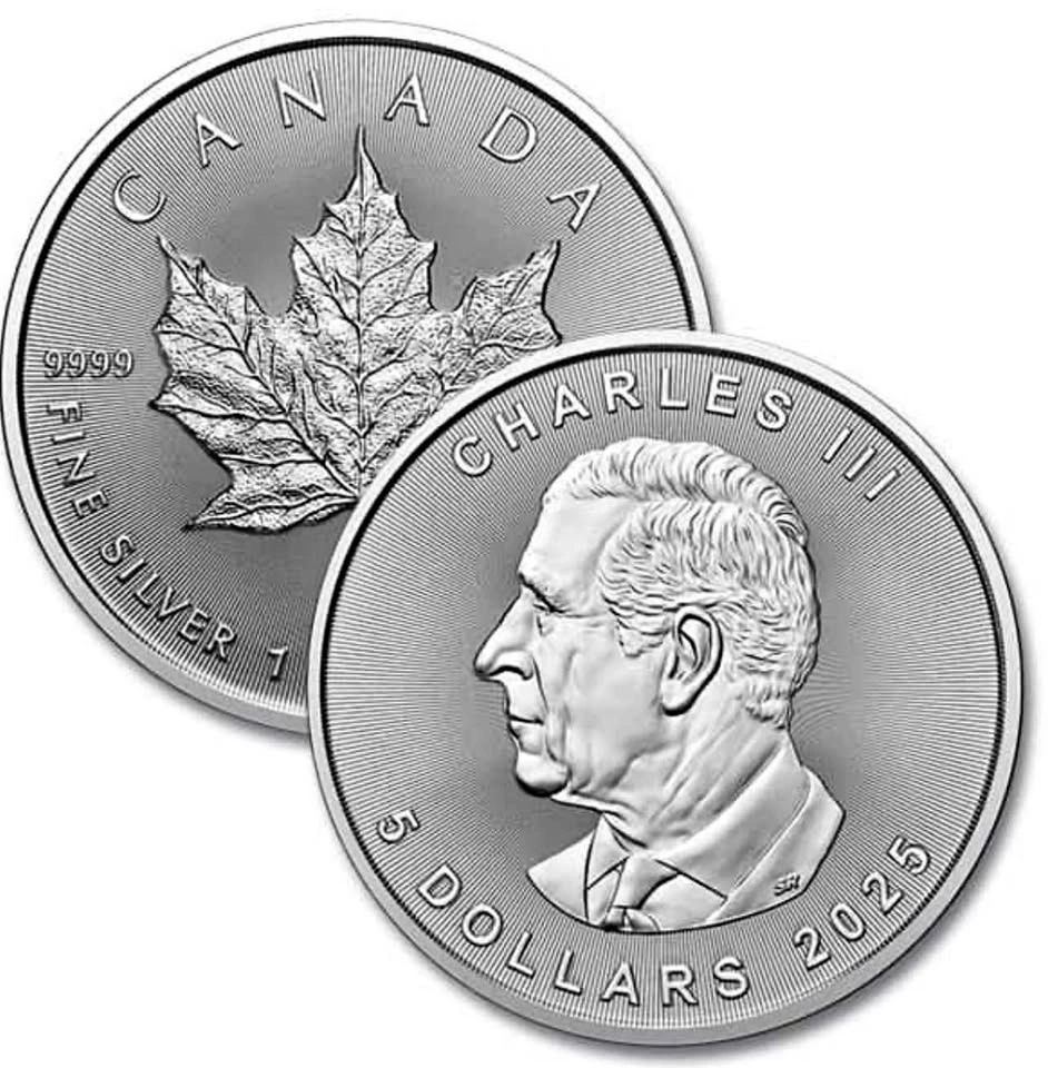 Canadian Maple Leaf 2025 – .9999 Fine