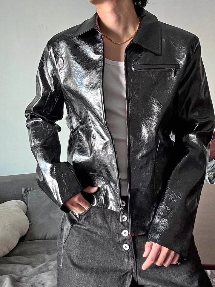 Black Leather Our Legacy Jacket