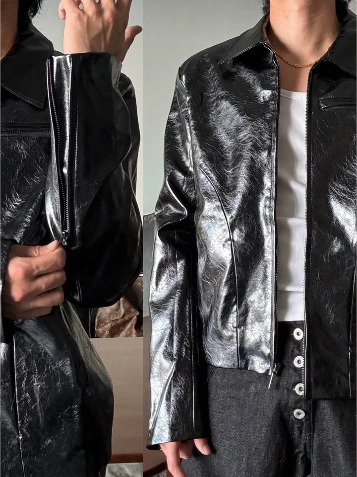 Black Leather Our Legacy Jacket - photo 2