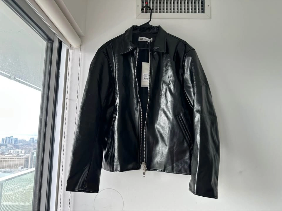 Black Leather Our Legacy Jacket - photo 4