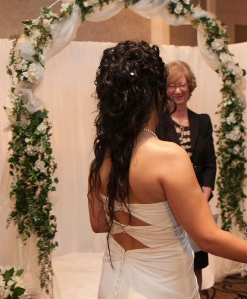 Wedding dress A-line - photo 2
