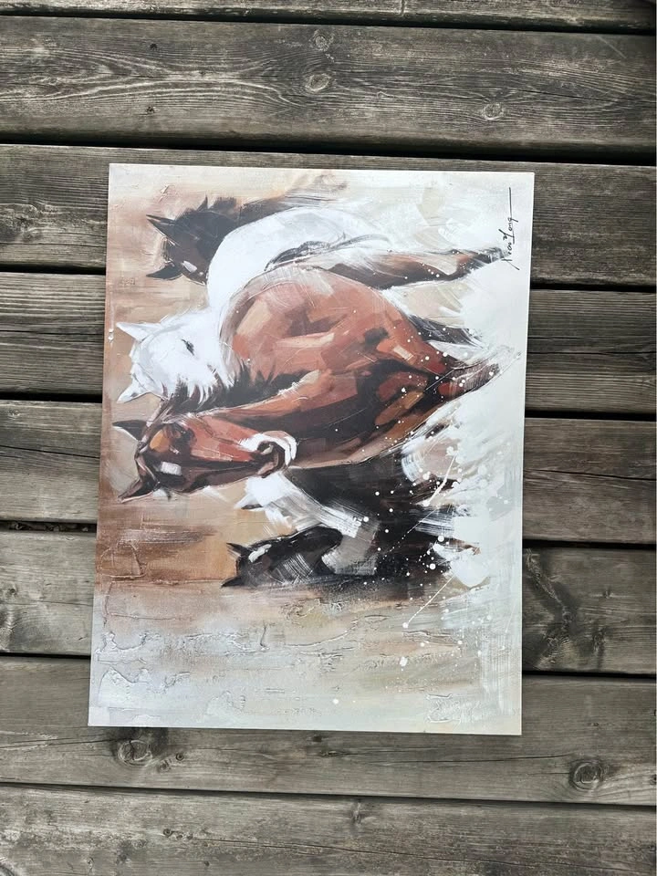 Horses Canvas