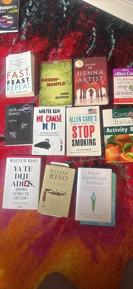 Books $5 each