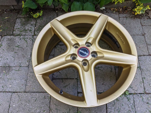 17x7 5x100 Speedline 5 Star Rims - photo 4