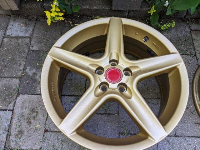 17x7 5x100 Speedline 5 Star Rims - photo 5