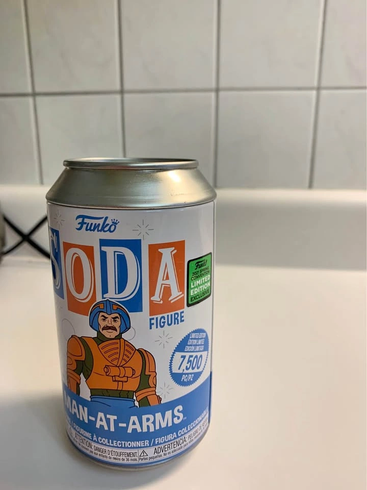 Man At Arms Funko Soda