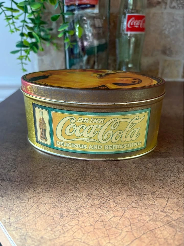 Vintage Coca Cola Tin Set (3) - Retro Kitchen Decor - photo 5