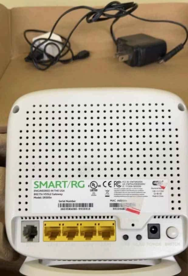 2 SmartRG VDSL2 Gateways Wifi Routers - photo 3