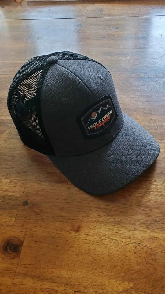 Wolf Creek Colorado Adult Snap Back Trucker Hat - Like New! - photo 2