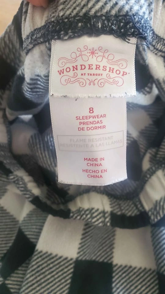 Kids Fleece Pajama Pants Size 8 - photo 3