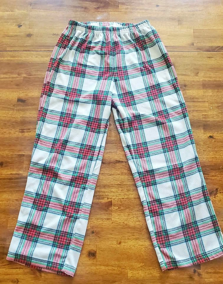 Kids Fleece Pajama Pants Size 10