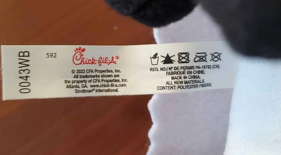 Chick fil A Cow - plush - photo 5
