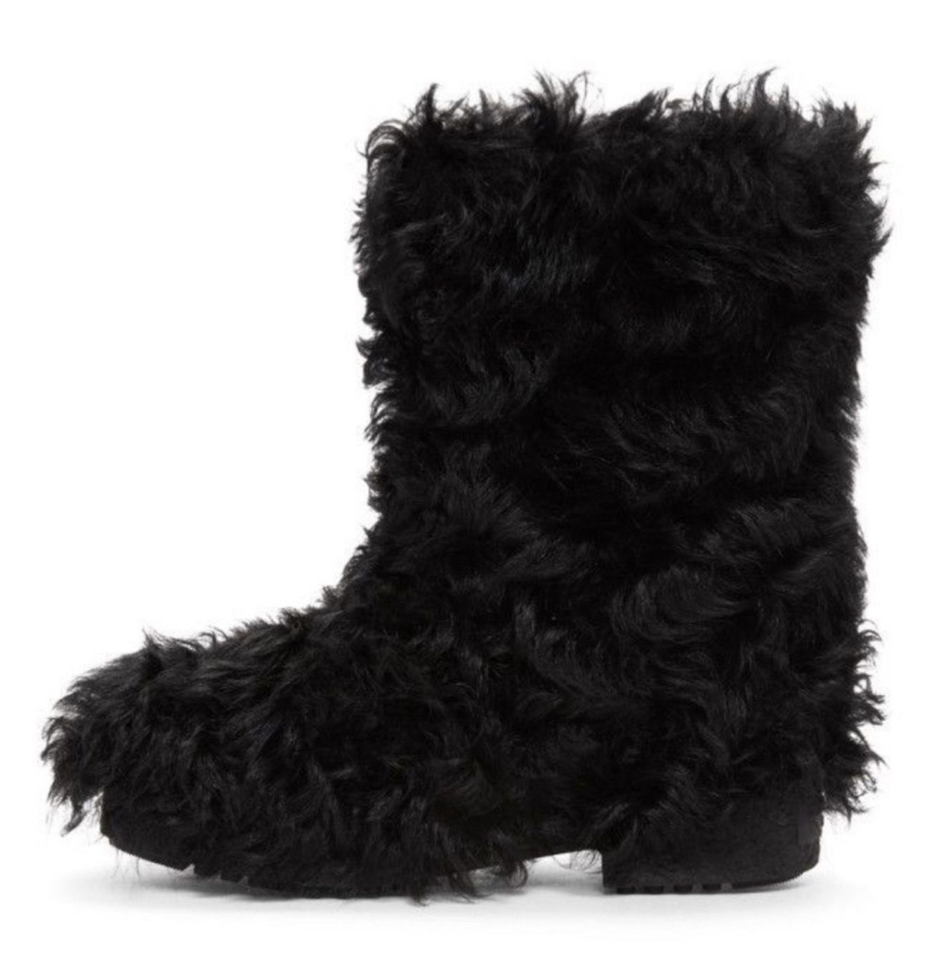 SAINT LAURENT SHEARLING FUR BOOT