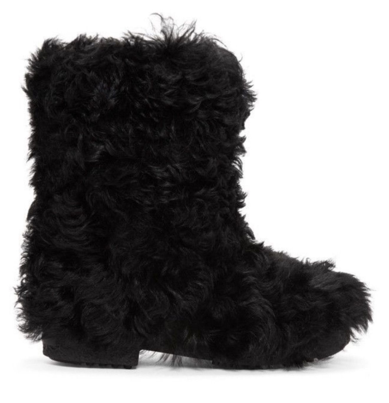 SAINT LAURENT SHEARLING FUR BOOT - photo 4