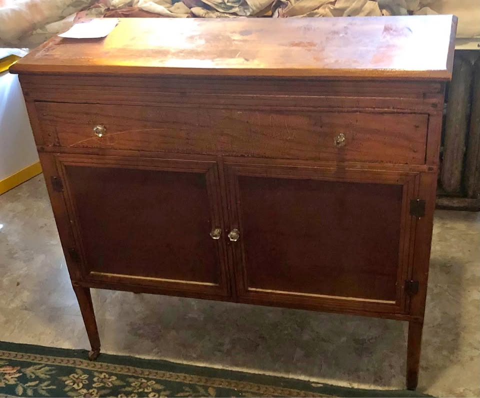 100 Year Old Antique Pantry Cabinet