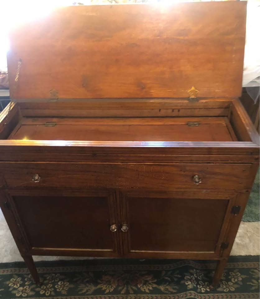 100 Year Old Antique Pantry Cabinet - photo 2