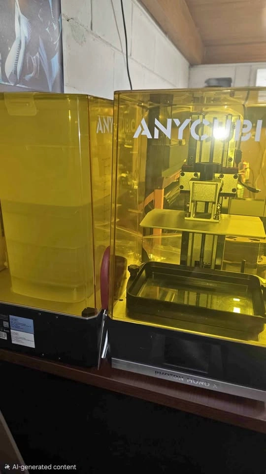 Anycubic Mono X Resin Printer + Extras