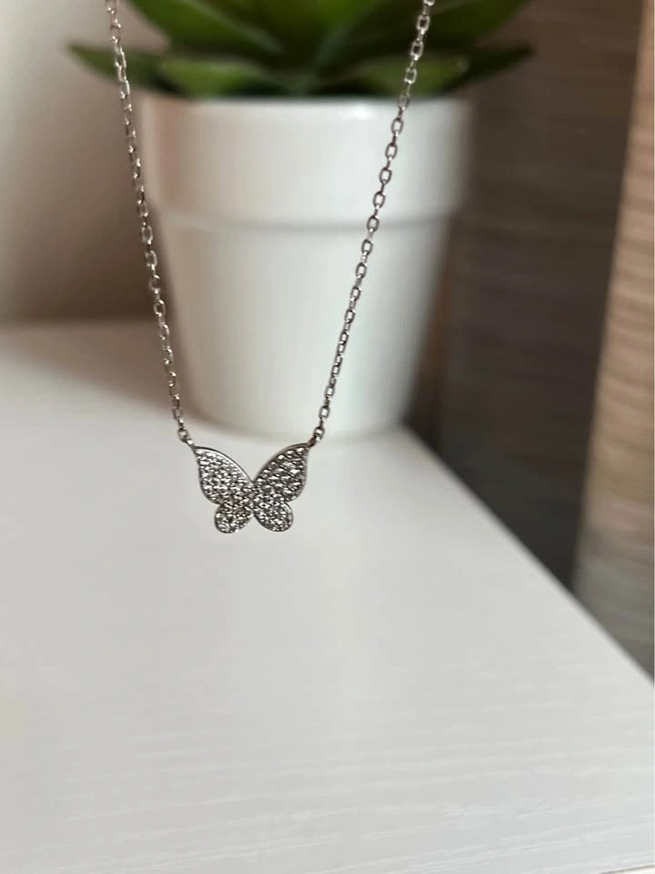 925 butterfly necklace - photo 2