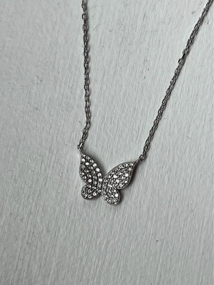 925 butterfly necklace - photo 5