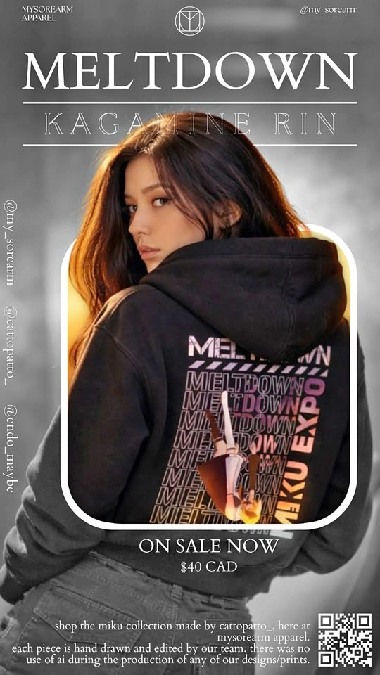 MIKU EXPO MERCH - MELTDOWN
