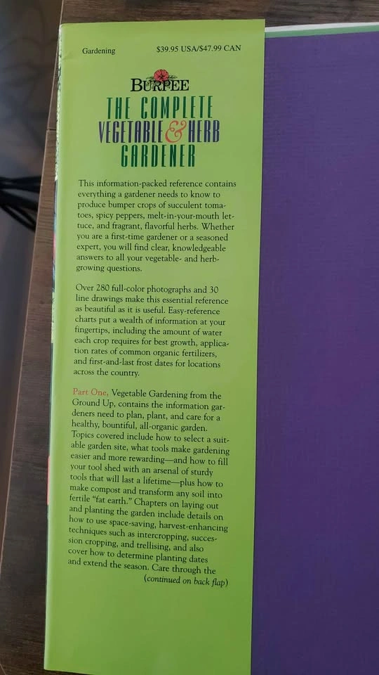 Burpee the Complete Vegetable & Herb Gardener - photo 2