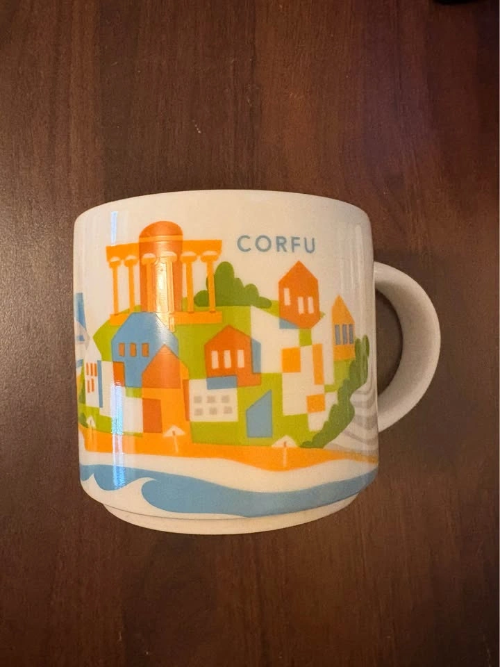 Corfu, Greece Starbucks Mug