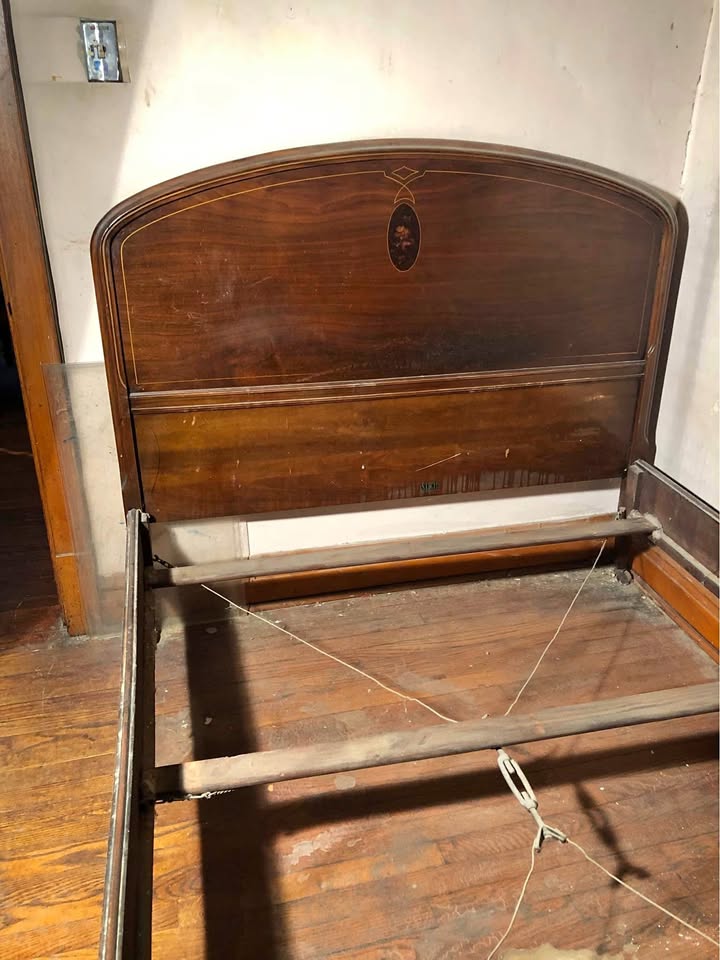 Vintage 1918 Sligh Bed One More Week