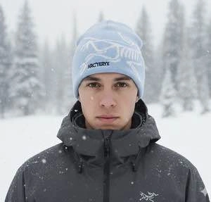 Arc'teryx Bird Head Toque Beanie – Light Blue/White - photo 2